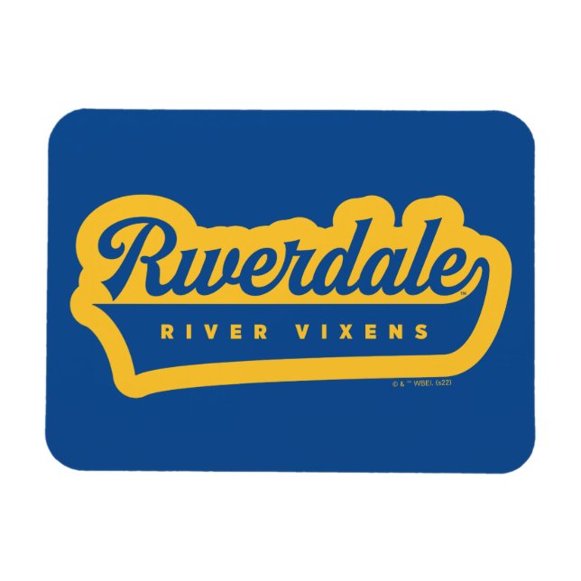Logo von Riverdale River Vixens Magnet (Horizontal)
