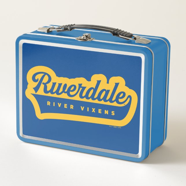 Logo von Riverdale River Vixens Metall Brotdose (Vorderseite)
