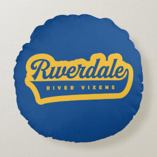 Logo von Riverdale River Vixens Rundes Kissen