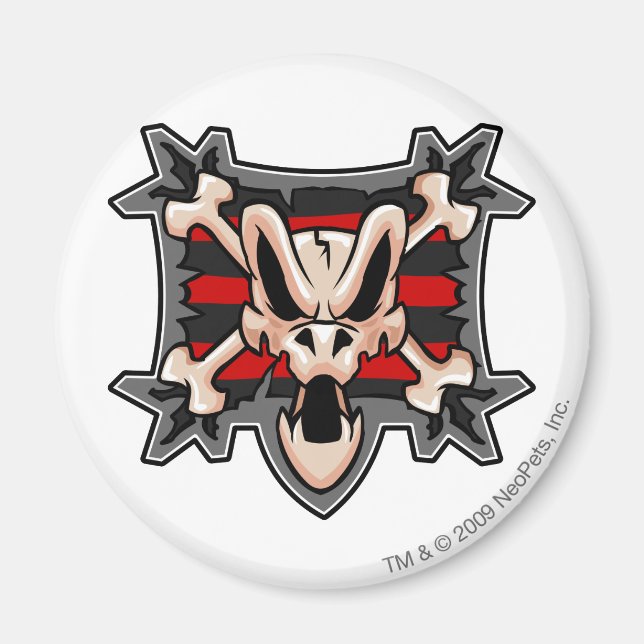 Logo von Team Krawk Island Magnet (Vorne)