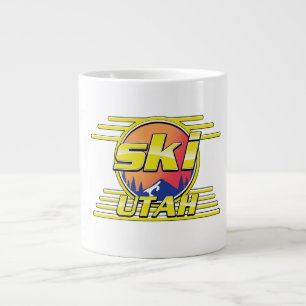 Logo von Utah Ski 1980 Jumbo-Tasse