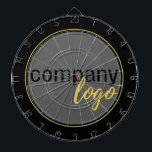 LOGO-VORLAGE FÜR DAS berufliche UNTERNEHMEN Dartscheibe<br><div class="desc">Berufliche Vorlage,  um Ihr eigenes,  individuelles Logo-Markendesign zu erstellen. Dieses Template-Design hat ein rundes Firmenlogo für Platzhalter,  das Sie selbst ersetzen und einsetzen können.</div>