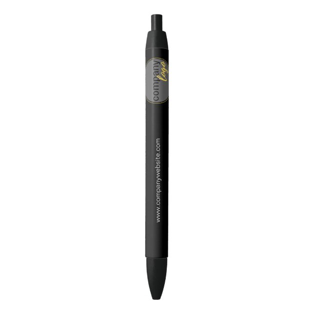 LOGO-WEBSITE DER FIRMA PROMOTIONAL MARKETING BLACK KUGELSCHREIBER (Vorderseite Vertikal)
