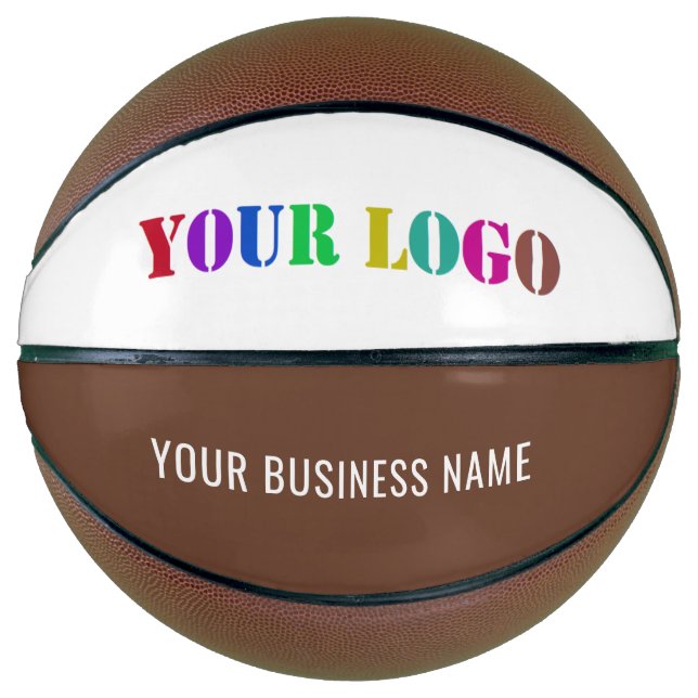 Logo-Werbeaktion für benutzerdefinierte Unternehme Basketball (Vorderseite)