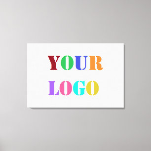 Logo-Werbefirma Canvas Print Leinwanddruck