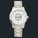 Logo-Werbemarke für kundenspezifische Unternehmen Armbanduhr<br><div class="desc">Fügen Sie Ihr individuelles Firmenlogo hinzu,  um eine einzigartige Armbanduhr zu erstellen. Macht ein großartiges Werbegeschenk oder ein Firmengeschenk für Kunden,  Verkäufer,  Mitarbeiter oder andere Spezialisten. Wählen Sie aus verschiedenen Uhrentypen wie Edelstahl. Keine Mindestmenge,  keine Einrichtungsgebühren.</div>