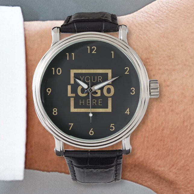 Logo-Werbemarke für kundenspezifische Unternehmen Armbanduhr (Von Creator hochgeladen)