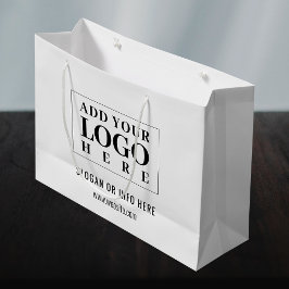 Logo | White Company Minimalistisch Modern Große Geschenktüte