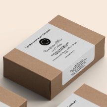 Logo "White Soap Packing Label" für Vintage Soap