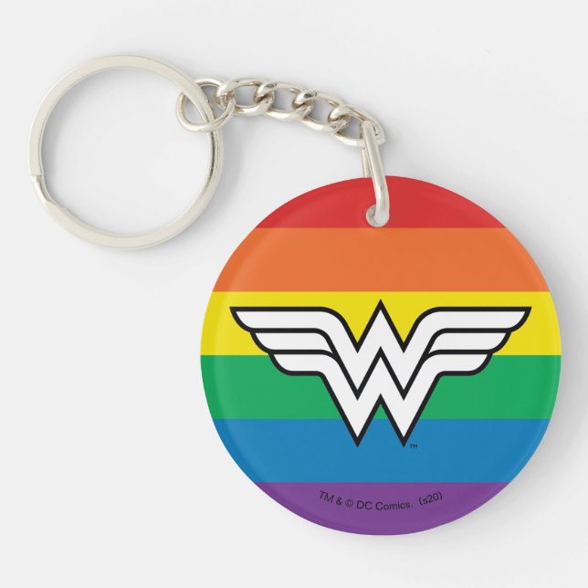 Logo Wonder Woman Rainbow (Devant)