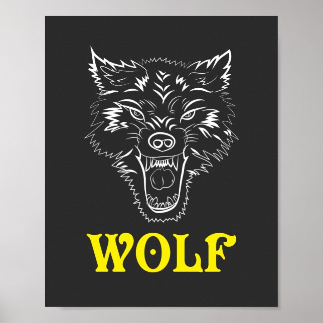 Logo-Zeichen und Symbol-Plakat Poster (Vorne)