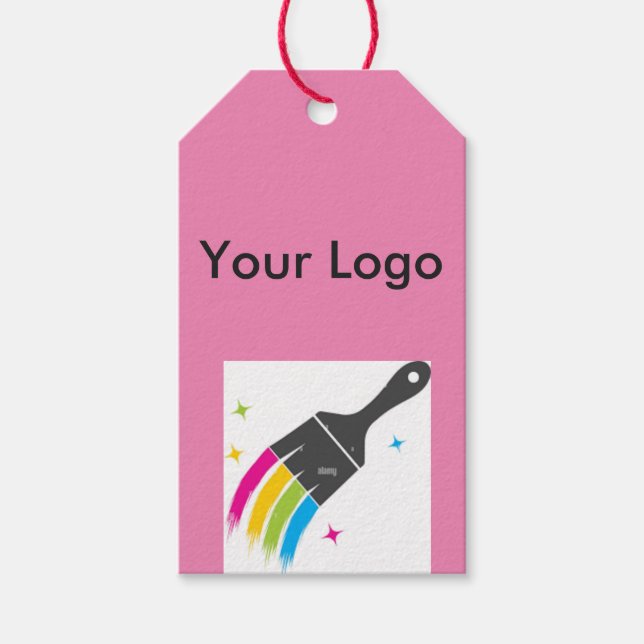 LogoCraft-Geschenketiketten Geschenkanhänger (Vorderseite)