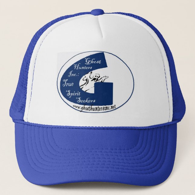 Logohut Ghost Hunters Inc. Truckerkappe (Vorderseite)