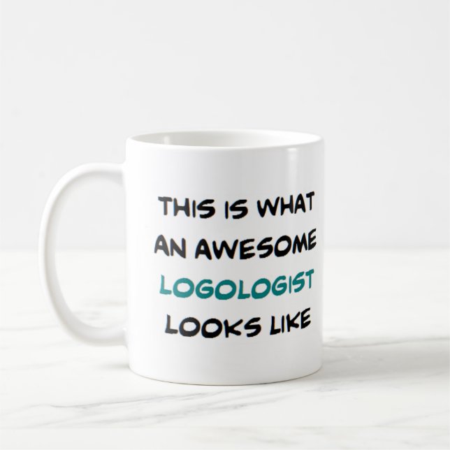 Logologe, phantastisch kaffeetasse (Links)
