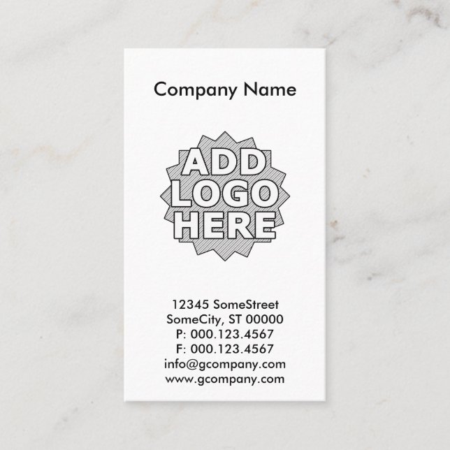 Logoloyalität vergütet Karte (Vorderseite)