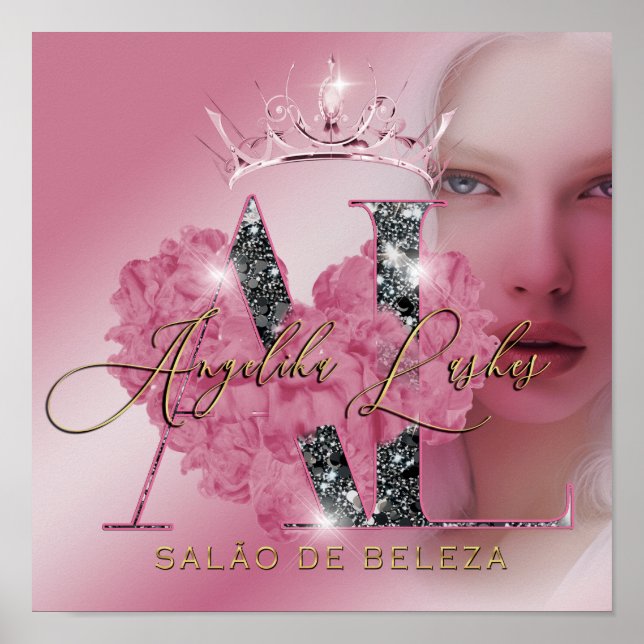 Logomarca personalizada com seu nome  poster (Vorne)