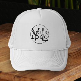 Logomitarbeiter beruflicher moderner Unternehmen Truckerkappe