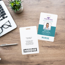Logomitarbeiter von Gesundheitsunternehmen und Fot