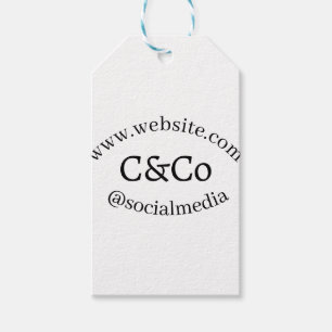 Logoname Buchstabe Unternehmen Social Media Websit Geschenkanhänger