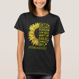 Logopäde Logopädische Therapeutin Sunfl T-Shirt