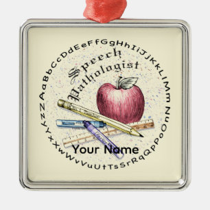 Logopäde Premium-Ornament Ornament Aus Metall