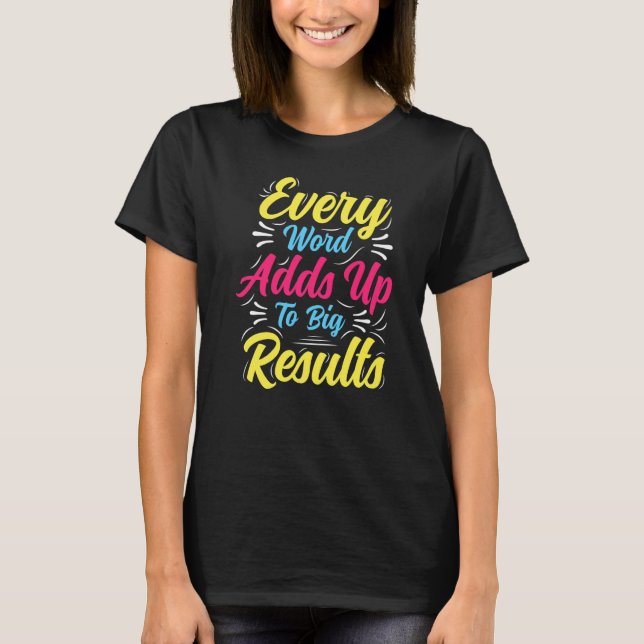 Logopäde Speechie Slp Pathologie T-Shirt (Vorderseite)