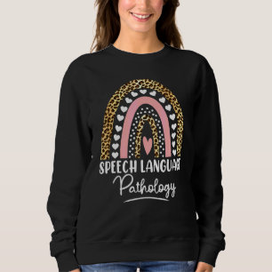 Logopädie Sprachtherapeut Pathologe Sweatshirt