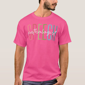 Logopädie Sprachtherapeut Sprachpathologe T-Shirt