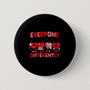 Logopädin Valentinstag Button