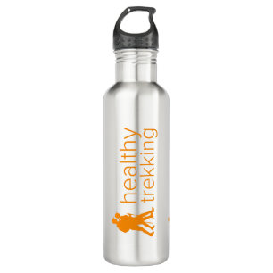 Logoreise für gesunde Trekking-Mandarine Trinkflasche