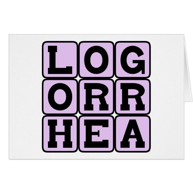 Logorrhoe, inkohärente Sprechweise (Vorderseite (Horizontal))