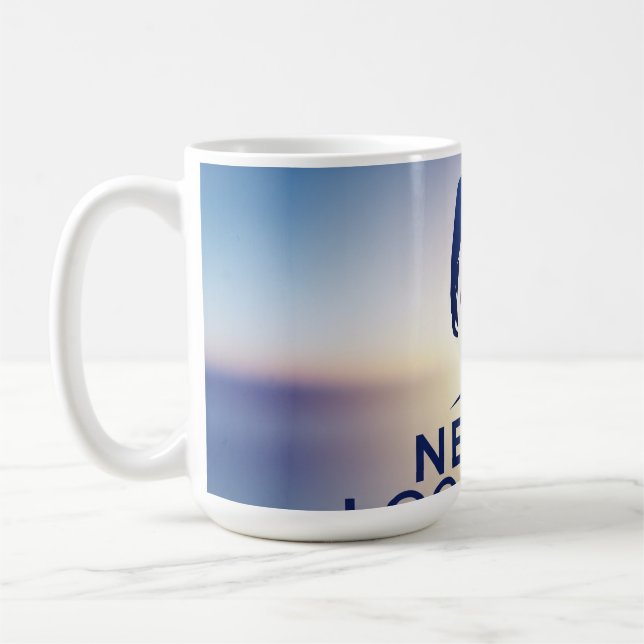 Logos, die nie zurückschauen: Die Zukunft verkörpe Kaffeetasse (Links)