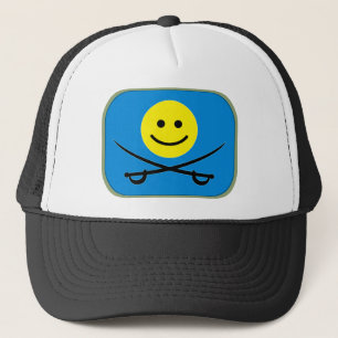 Logos für Glückseligkeit Truckerkappe