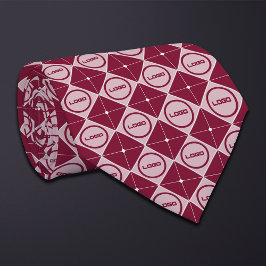Logos ronds Motif diamant cravate