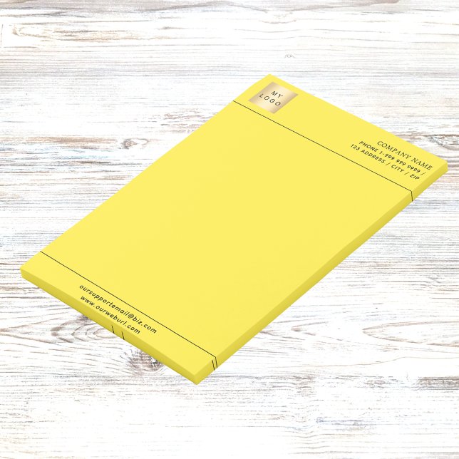 Logoschild aus Gelb Post-it Klebezettel (Von Creator hochgeladen)
