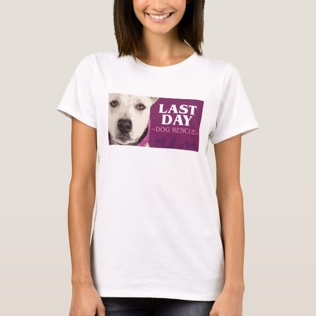 Logot-stück das LDDR der Frauen T-Shirt (Vorderseite)