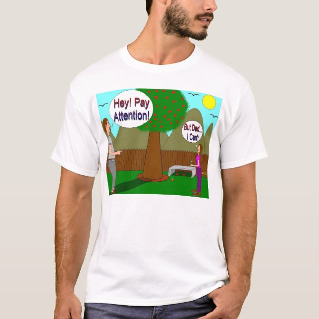 Lohn-Aufmerksamkeit T-Shirt (Vorderseite)