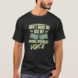 Lohnbuchhalter-Fachrechner Mitarbeiter-AG T-Shirt