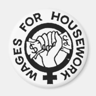 Löhne für Hausarbeit-Magneten Magnet