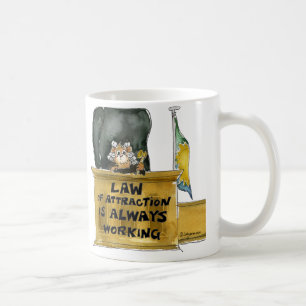 Loi d'attraction Cartoon Juge Mug
