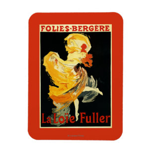 Loie Fuller im Theater Folies-Bergere Magnet