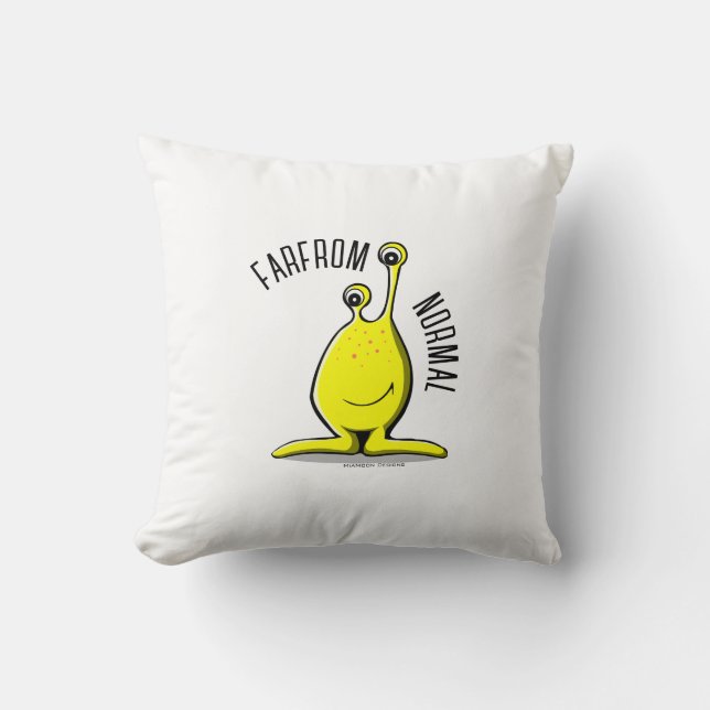 LOIN DU COUSSIN DE MONSTRE À DEUX YEUX NORMAL (Recto)