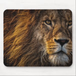 Loin mouse pad mousepad<br><div class="desc">This close up of a loin mouse pad is the perfect Christmas,  Birthday gift for any cat lover.</div>