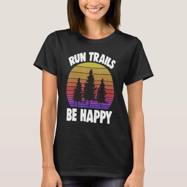 Loipen - Gutes Wanderparadies für Sportler T-Shirt (Vorderseite)