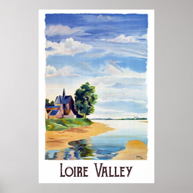 Loire Valley, Frankreich Poster (Vorne)