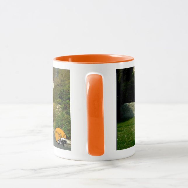 Loire- Valleyzeit-ReiseKaffeetasse Tasse (Griff)