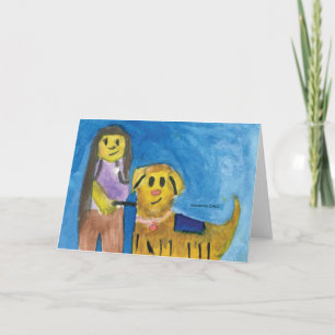 Lois the Therapy Dog - Kids Art for CHOC