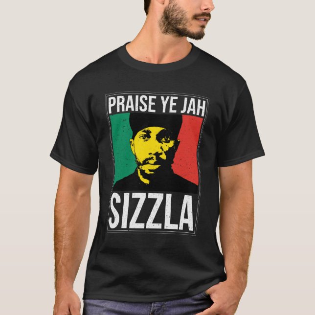 Loise Ye Jah - Sizzla  T-Shirt (Vorderseite)