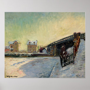 Loiseau - Brücke von St. Ouen Poster