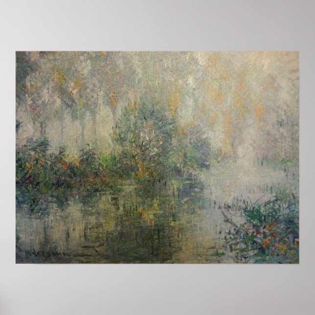 Loiseau - Die Eure Flusslandschaft Poster (Vorne)